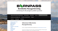 Desktop Screenshot of bornpass.dk